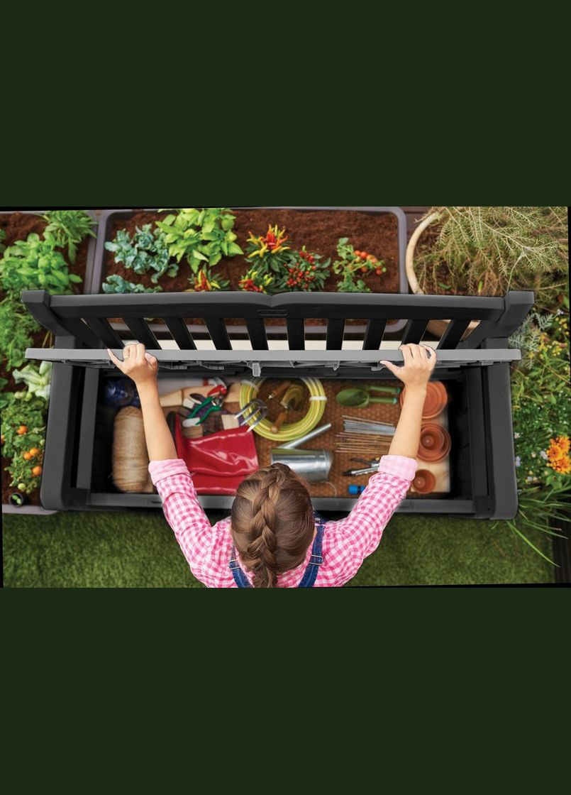 Скамейка-ящик для хранения EDEN BENCH 265 л Keter (329407728)