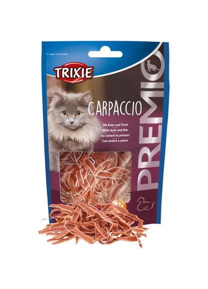 Ласощі Premio Carpaccio для котів з качкою та рибою 20 г Trixie (331651542)