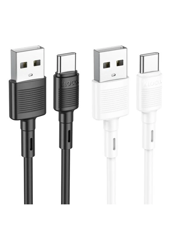 Кабель USB to Type-C 3A, 1m, PVC, PVC connectors, (6931474770912) Hoco X83 (386453220)