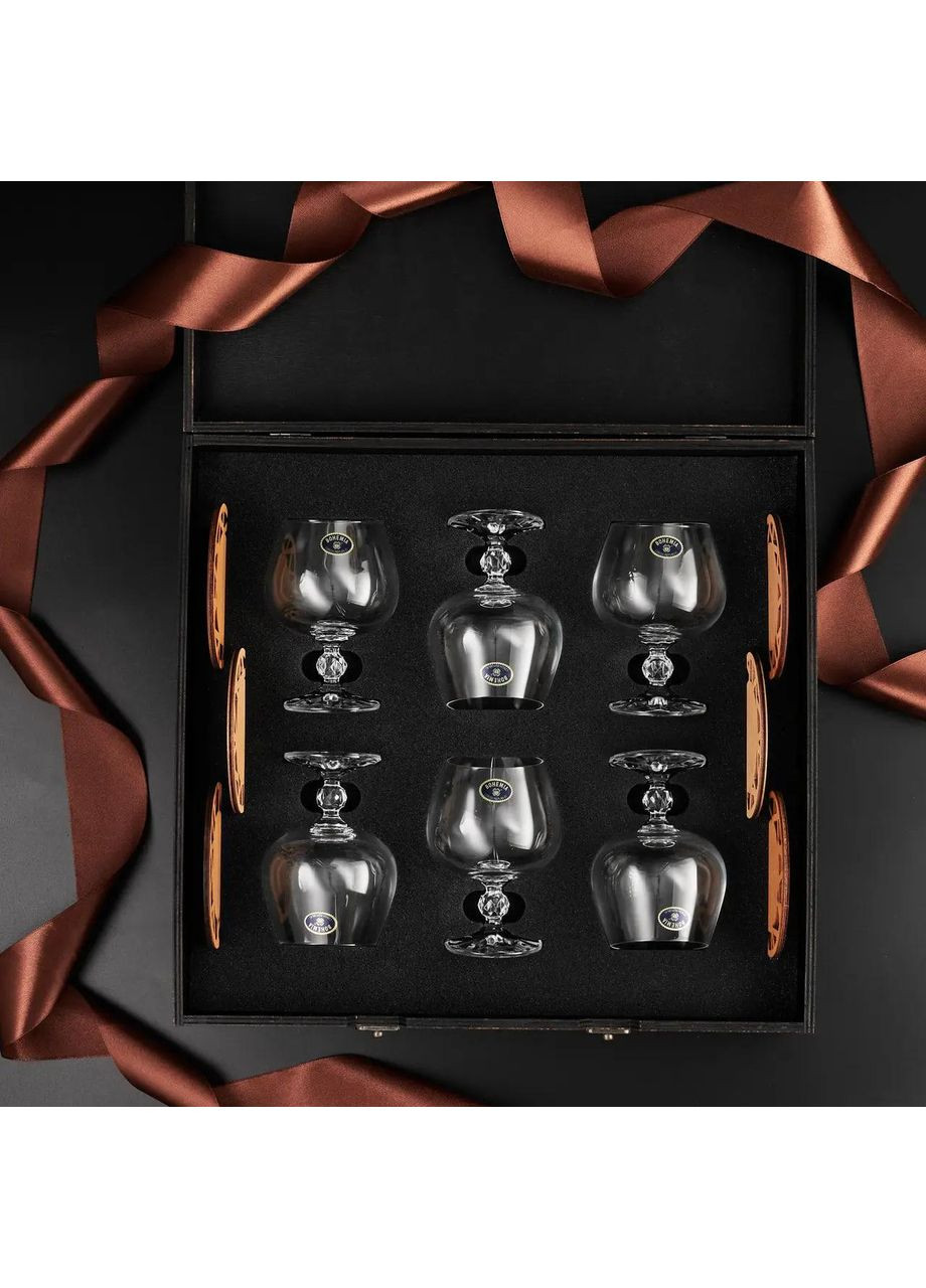 Набір 6 бокалів Sterna 250 мл для коньяку Bohemia (364550607)