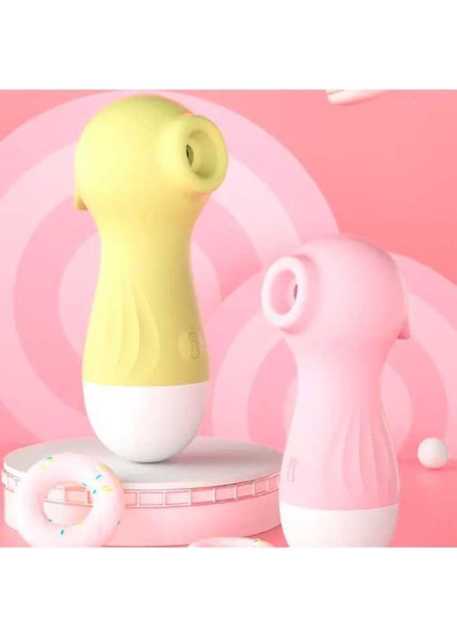 Кліторальний вакуумний вібратор Wo-sex Lilo (вуманайзер) USB - Рожевий – Вібратори No Brand (366667643)