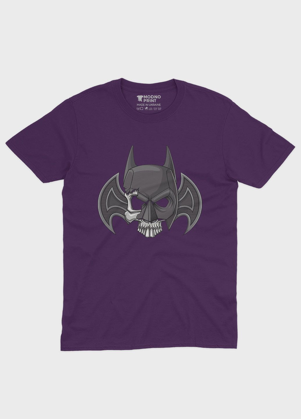 Фіолетова демісезонна футболка для хлопчика з принтом супергероя - бетмен (ts001-1-dby-006-003-005-b) Modno