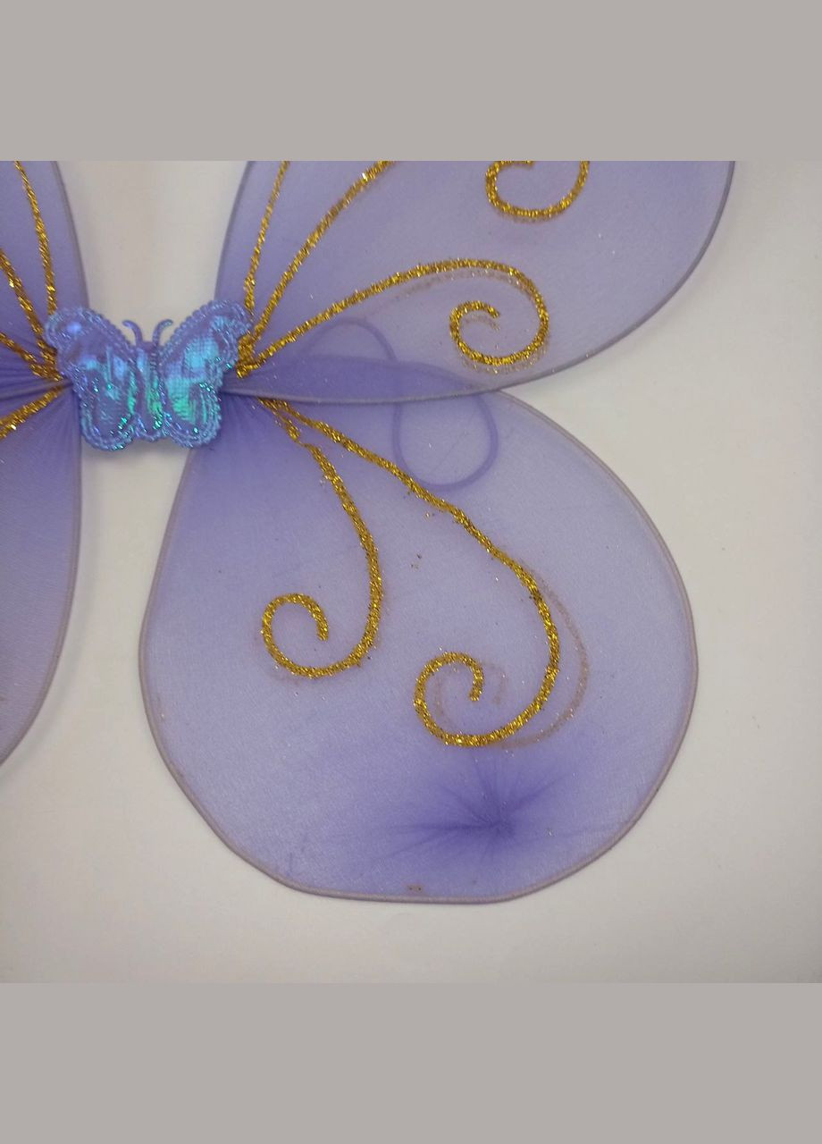 Маскарадні крила метелика феї бузкові+подарунок No Brand (338433307)