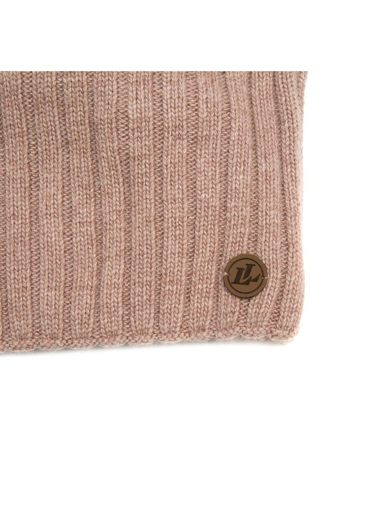 Шапка колпак мужская шерсть бежевая LIORA 947-353 LuckyLOOK 947-353M (322791291)