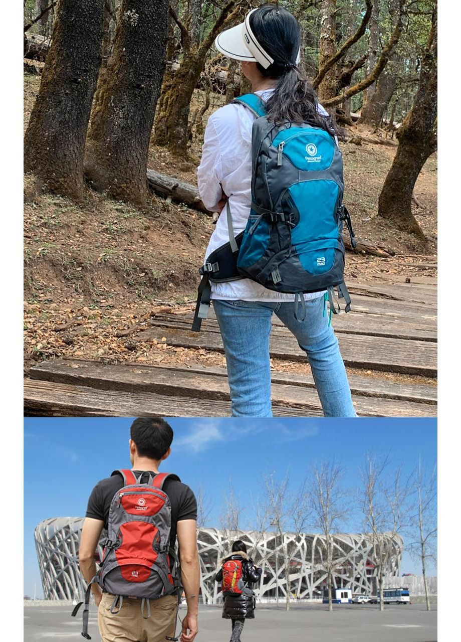 Рюкзак 23 L, Каркасна спинка, для туризму, велоспорту та міста, Чорний Pentagram (356005851)