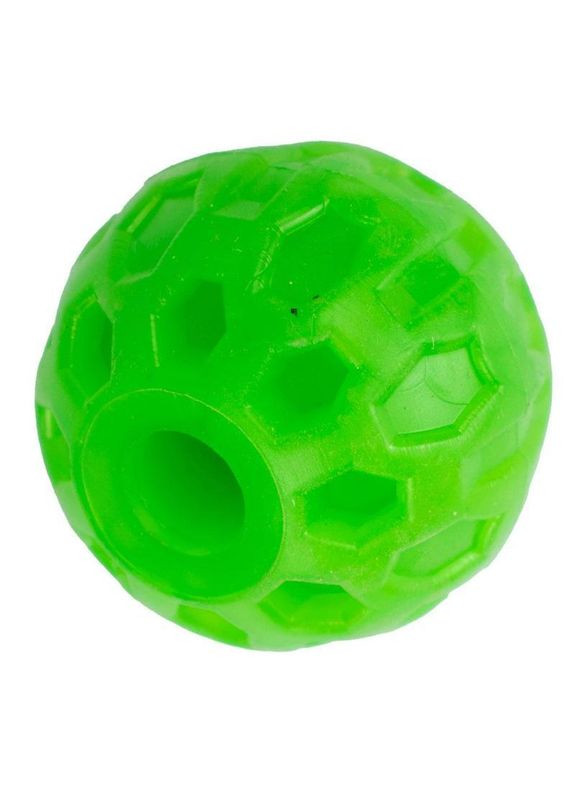 Игрушка Мяч с отверстием для собак 4 см, зеленый AGILITY (278309657)