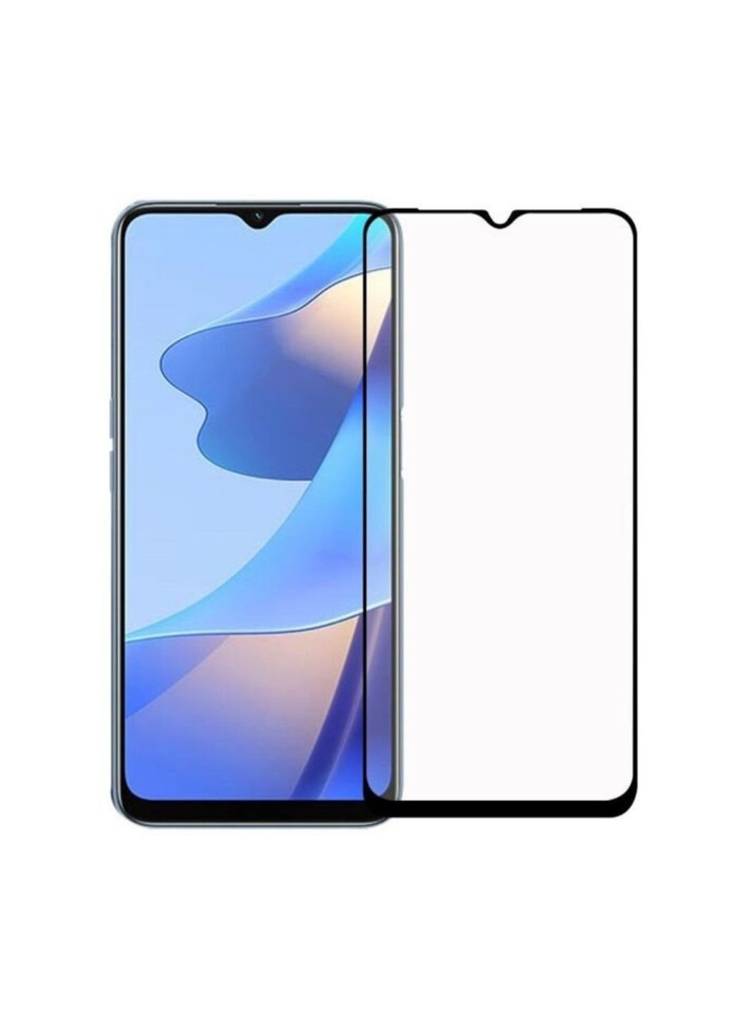 Захисне скло на A17 / Чорна рамка Oppo (361064837)