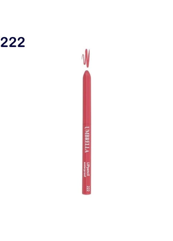 Контурний олівець для губ водостійкий механічний Umbrella waterproof lip pencil (293970088)
