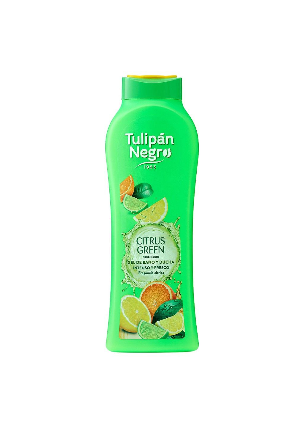Гель для душа Зеленый цитрус 650 мл Tulipan Negro (289134874)