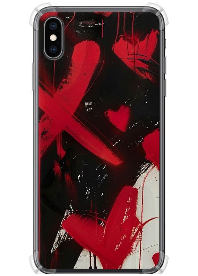 Силикон с усиленными углами чехол 'XO_Love' для Endorphone Apple iPhone XS Max (285116100)