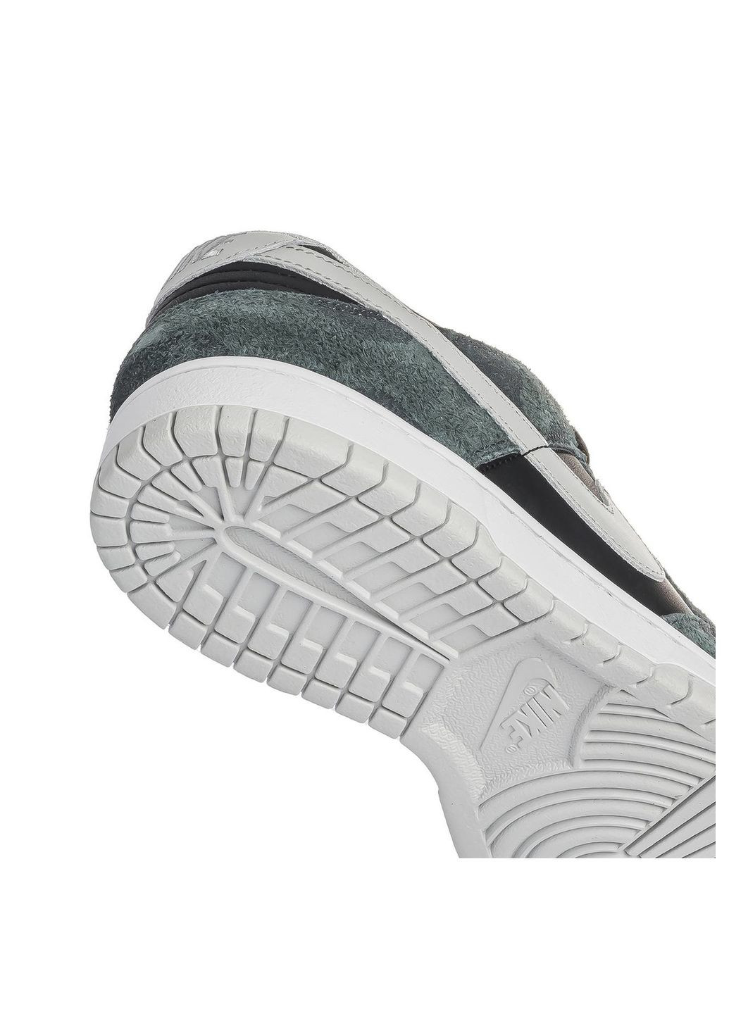 Серые демисезонные кроссовки мужские low premium black grey, вьетнам Nike SB Dunk