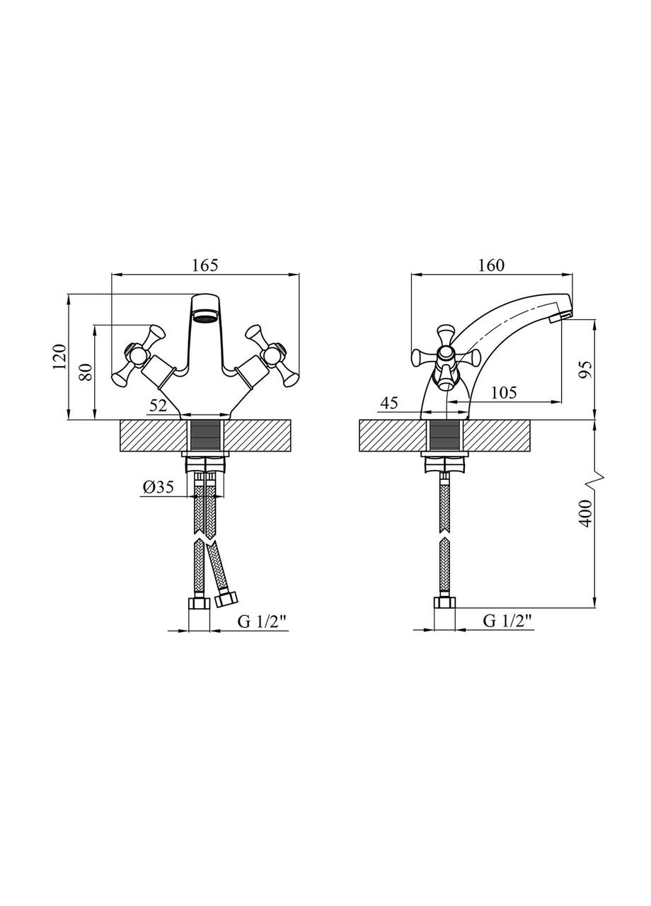 Змішувач Kroner (368586489)