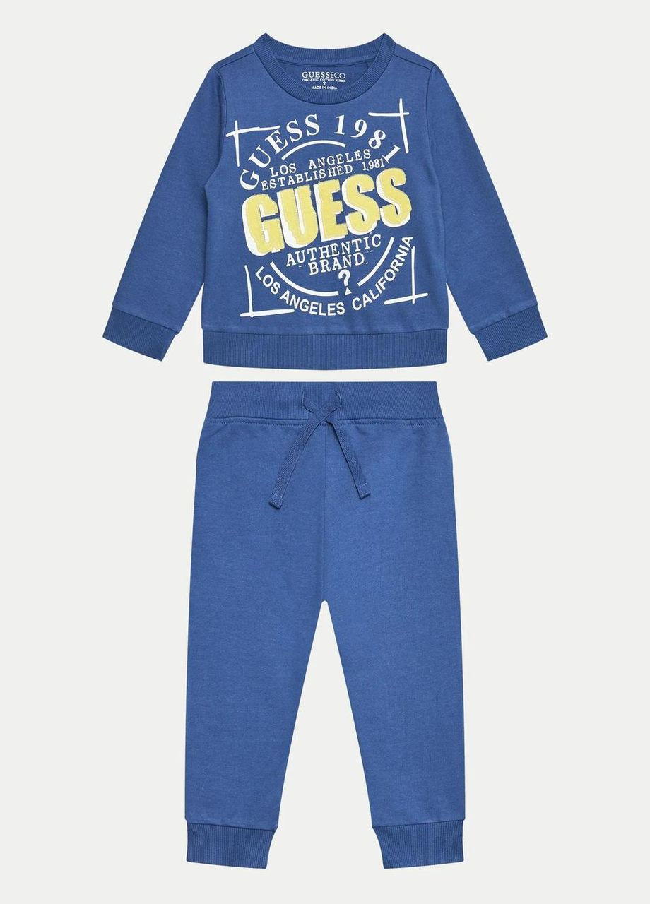 Голубой костюм guess, арт. n4yg14k6r0, 98 см, 3 года GUESS KIDS