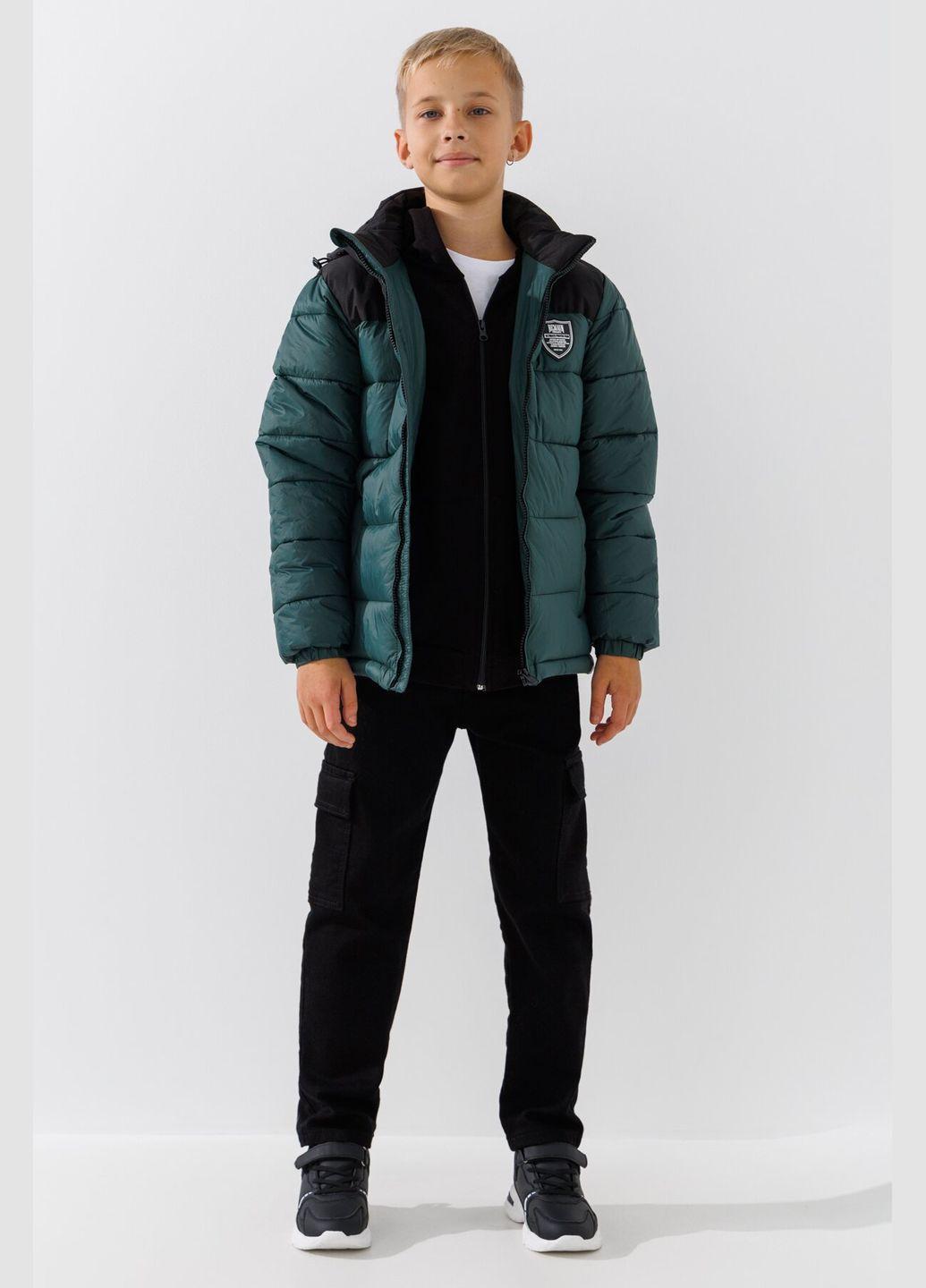 Зелена зимня куртка для хлопчика 3130-2 158 см shop (2000990605832) Remain