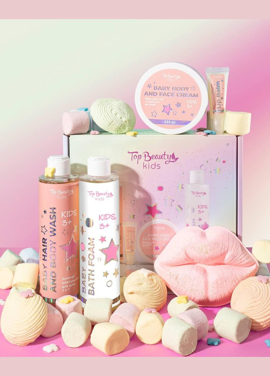 Набор детский косметический 5 товаров в коробке. Top Beauty (305404641)