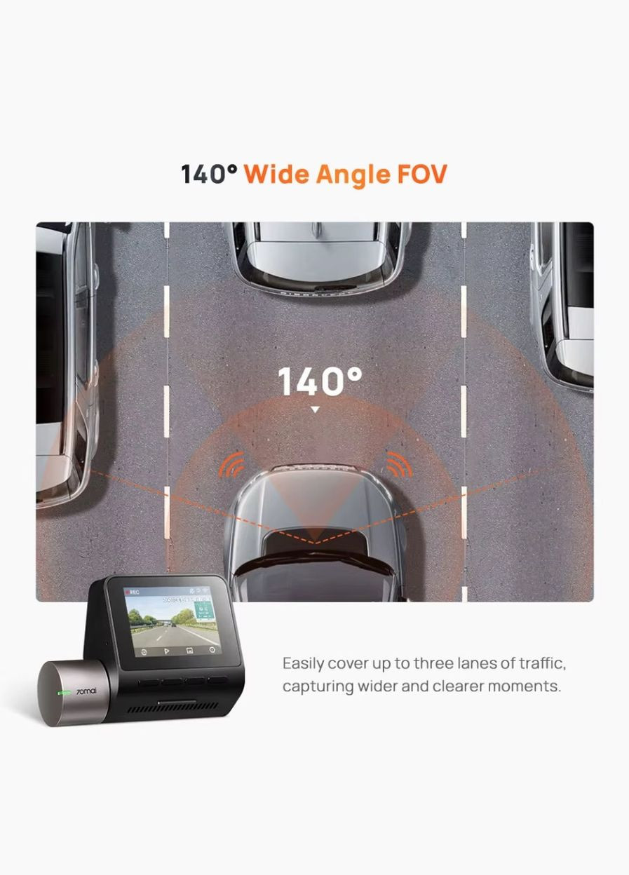 Відеореєстратор Dash Cam A510 70Mai (322701385)