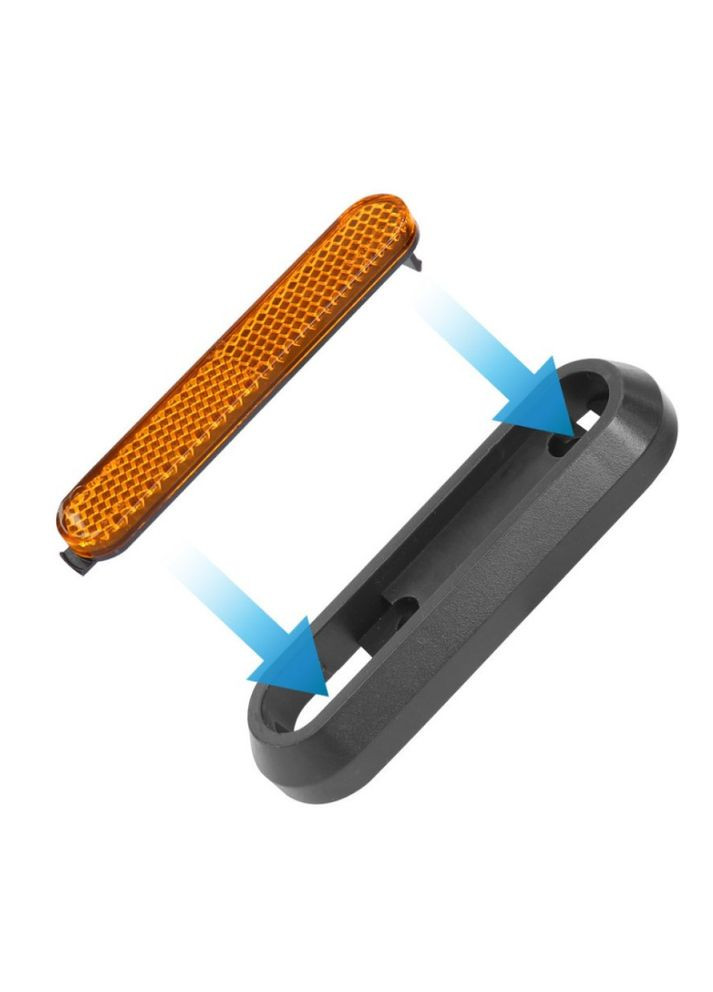 Бокове світловідбивне кріплення на заднє крило для електросамокату Xiaomi Pro 2 TT453123 Жовтий UKC (368565233)