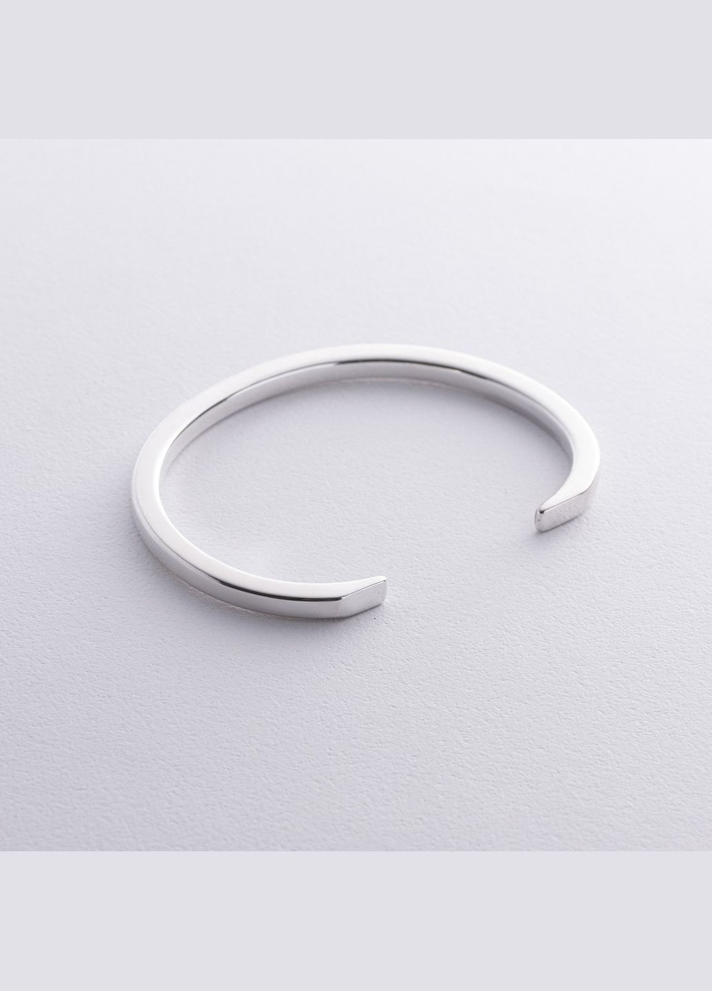 Жесткий серебряный браслет 141678 17 17 Oniks (323426225)