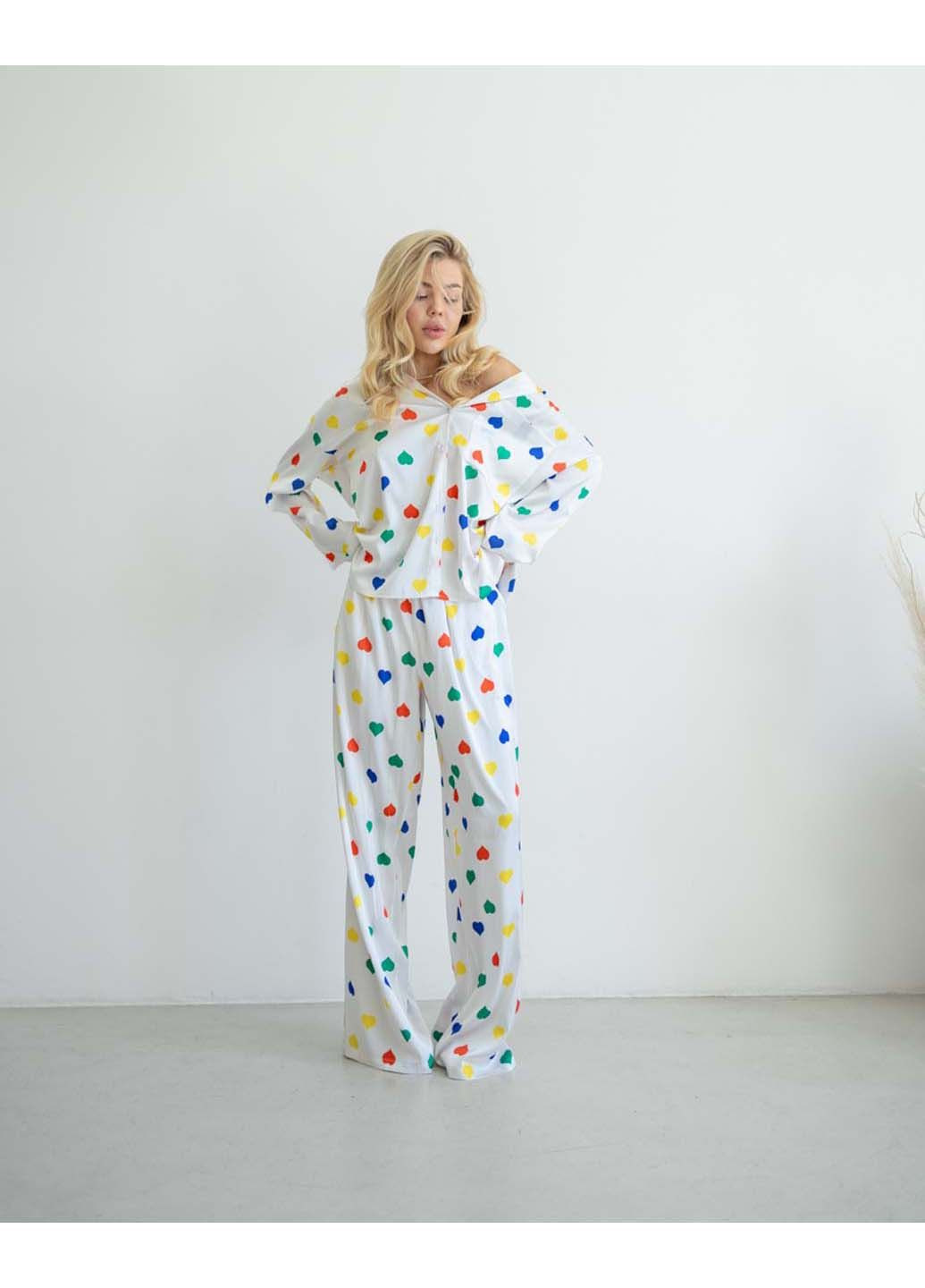 Комбінована піжама Модельєр