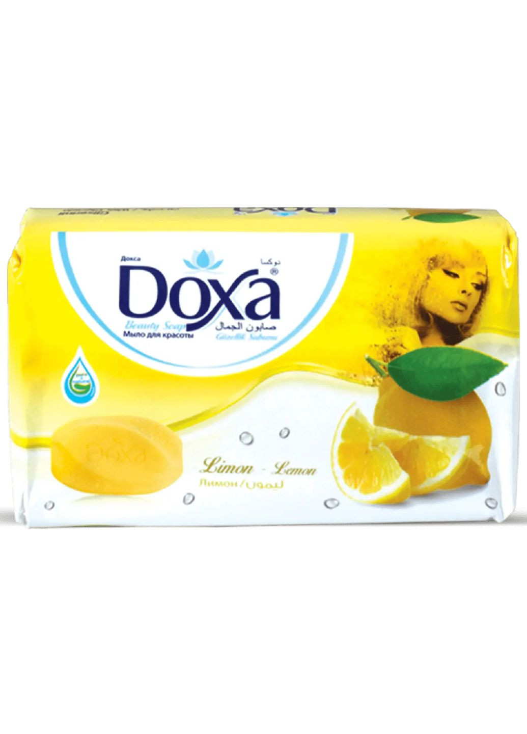 Мыло цитрусовое Лимон Energy 125г. Doxa (278638992)