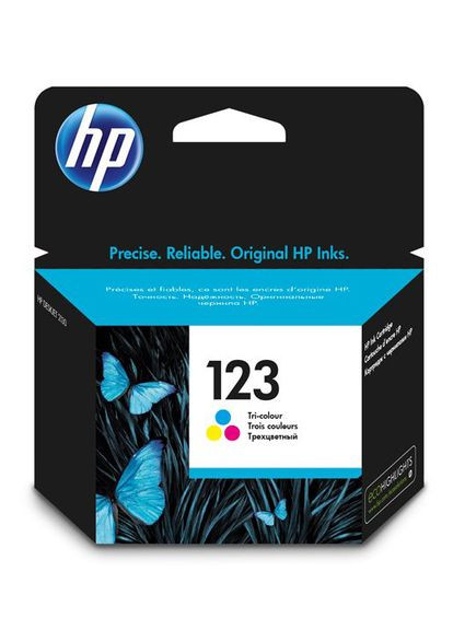 Картридж HP №123 (F6V16AE), Color, DeskJet 2130, 100 стр. Hewlett Packard (361851730)