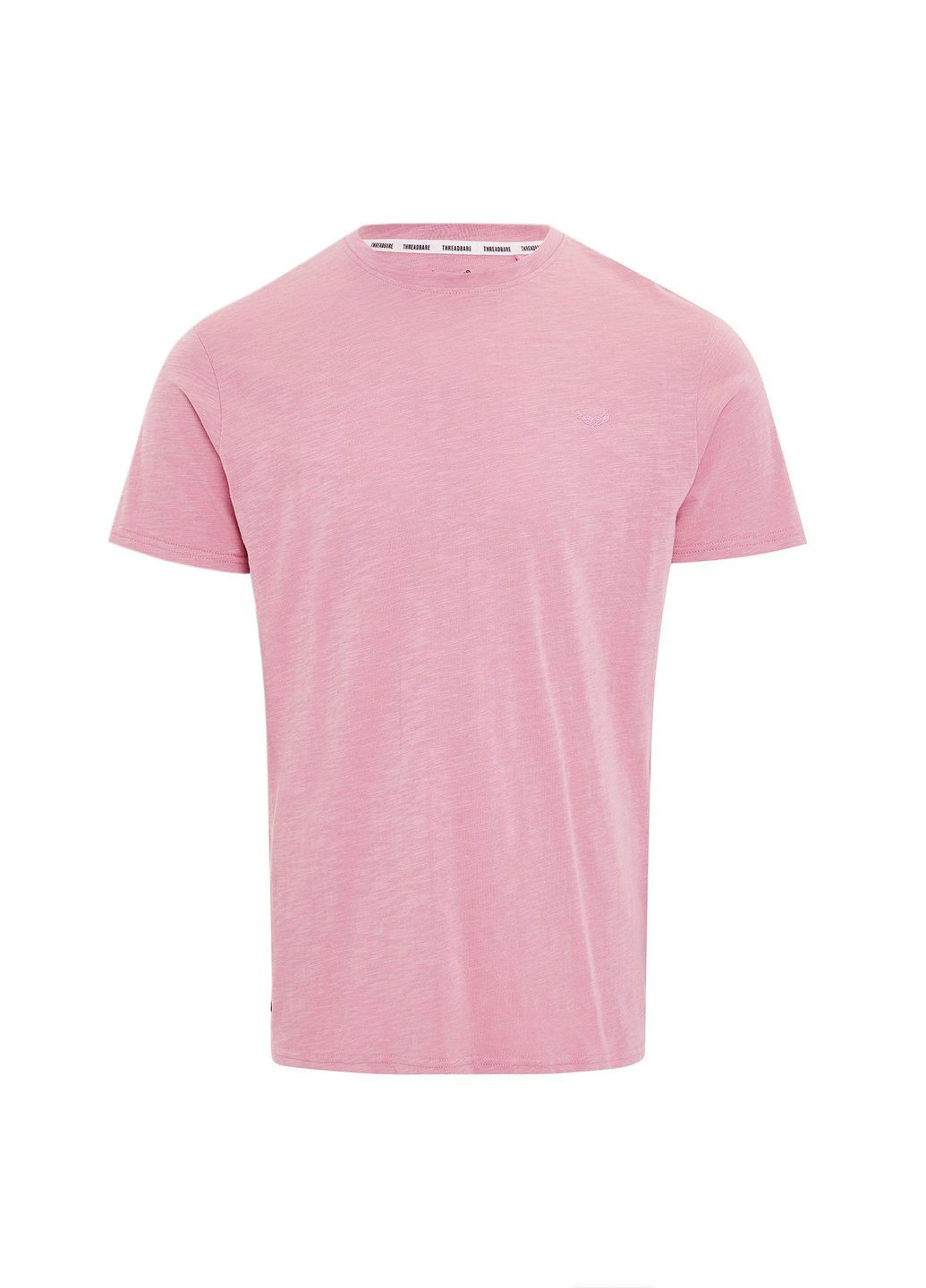 Рожева футболка з бавовни Threadbare