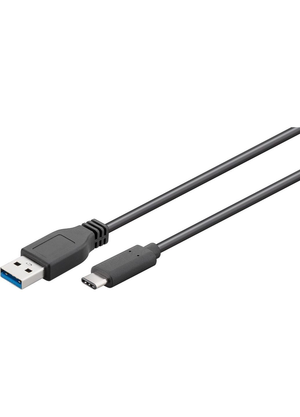 Кабель USB Type C to USB3.0 15W M/M (тато/тато) 2.0m (USB3.0) AWG28 D=4.0mm Cu Goobay (369646473)