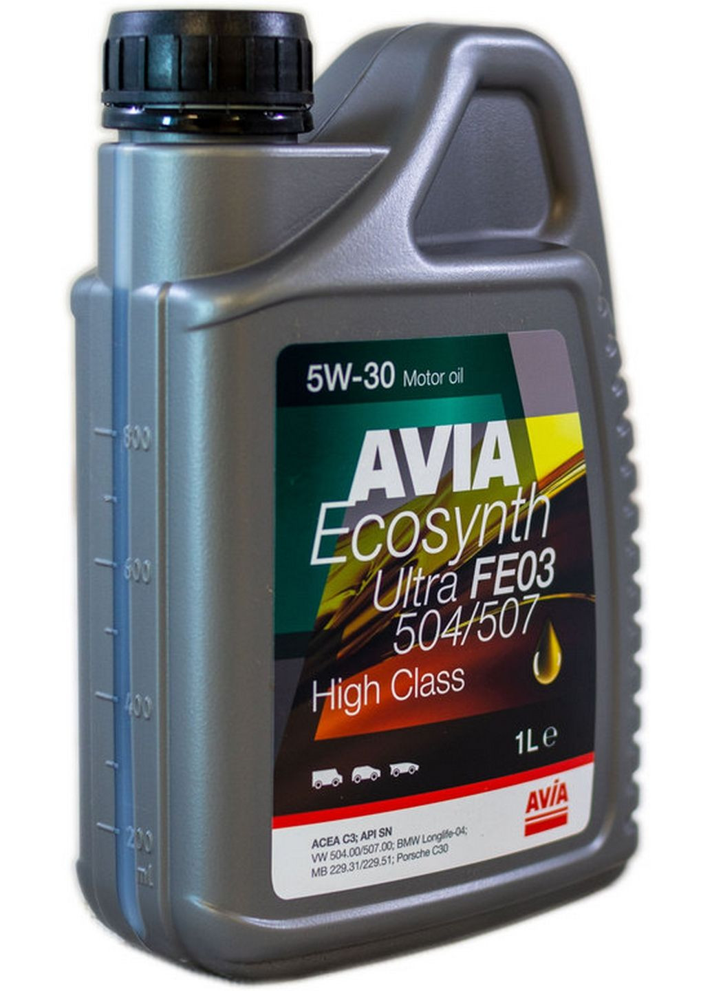 Масло 5w30 1 л Ecosynth Ultra FE03, API SN Avia (289464544)