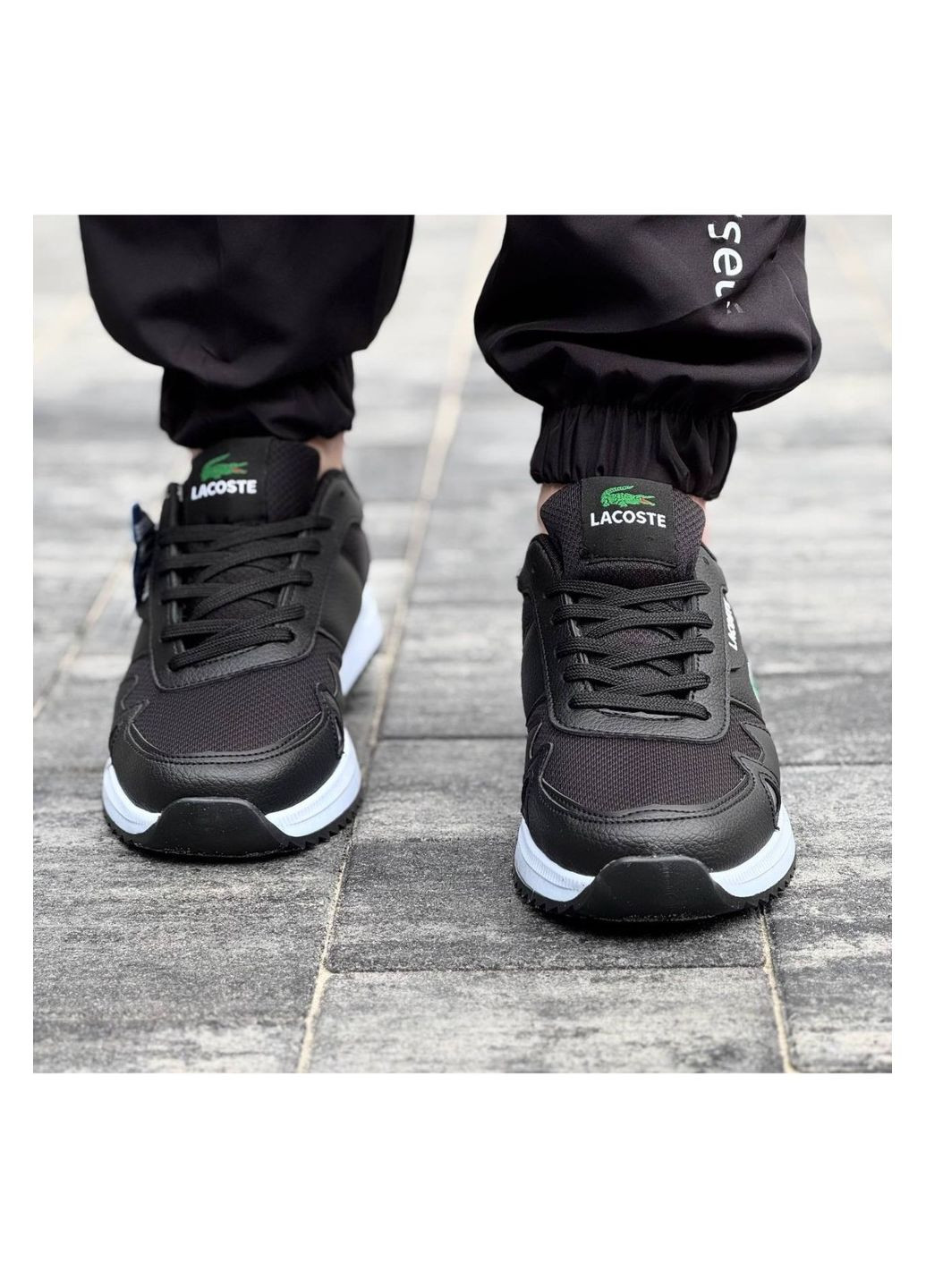 Чорні Осінні чоловічі кросівки No Brand