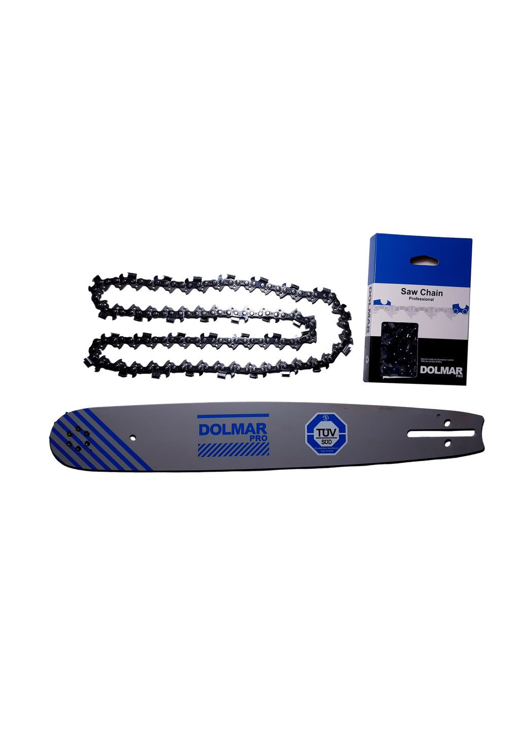 Шина та ланцюг. Шина 40 см. Супер зуб. По твердому дереву. На всі пили. Dolmar (364120394)