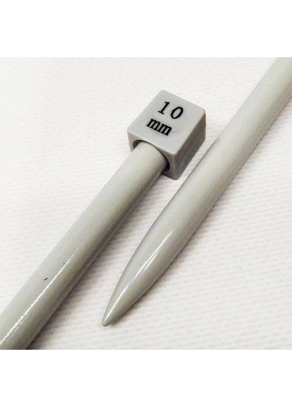 Спиці для в'язання прямі 10 мм Plus-plus (352747805)