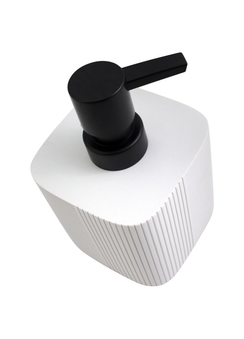 Дозатор рідкого мила Trento Eclipse White, полігума Trento Design Studio (322252030)