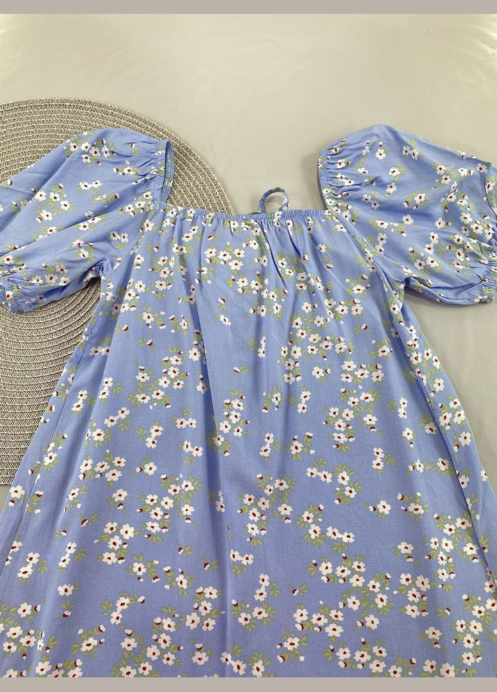 Блакитна сукня для дівчинки Mevis (292013989)