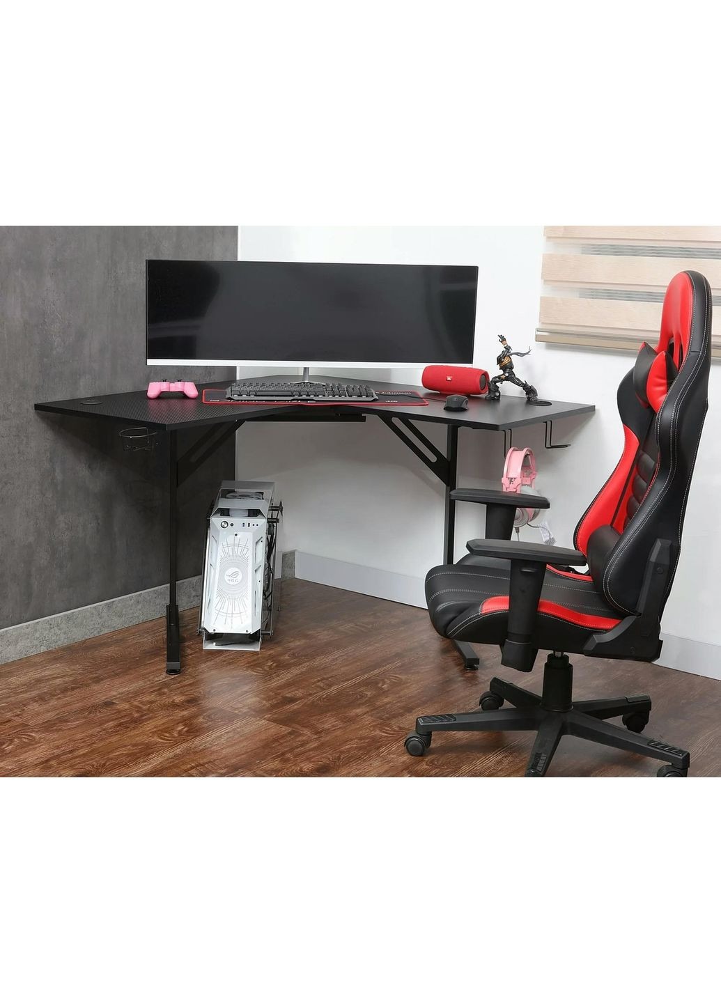 Комп'ютерний стіл B-219 чорне 120*120 B219C Signal (372178006)