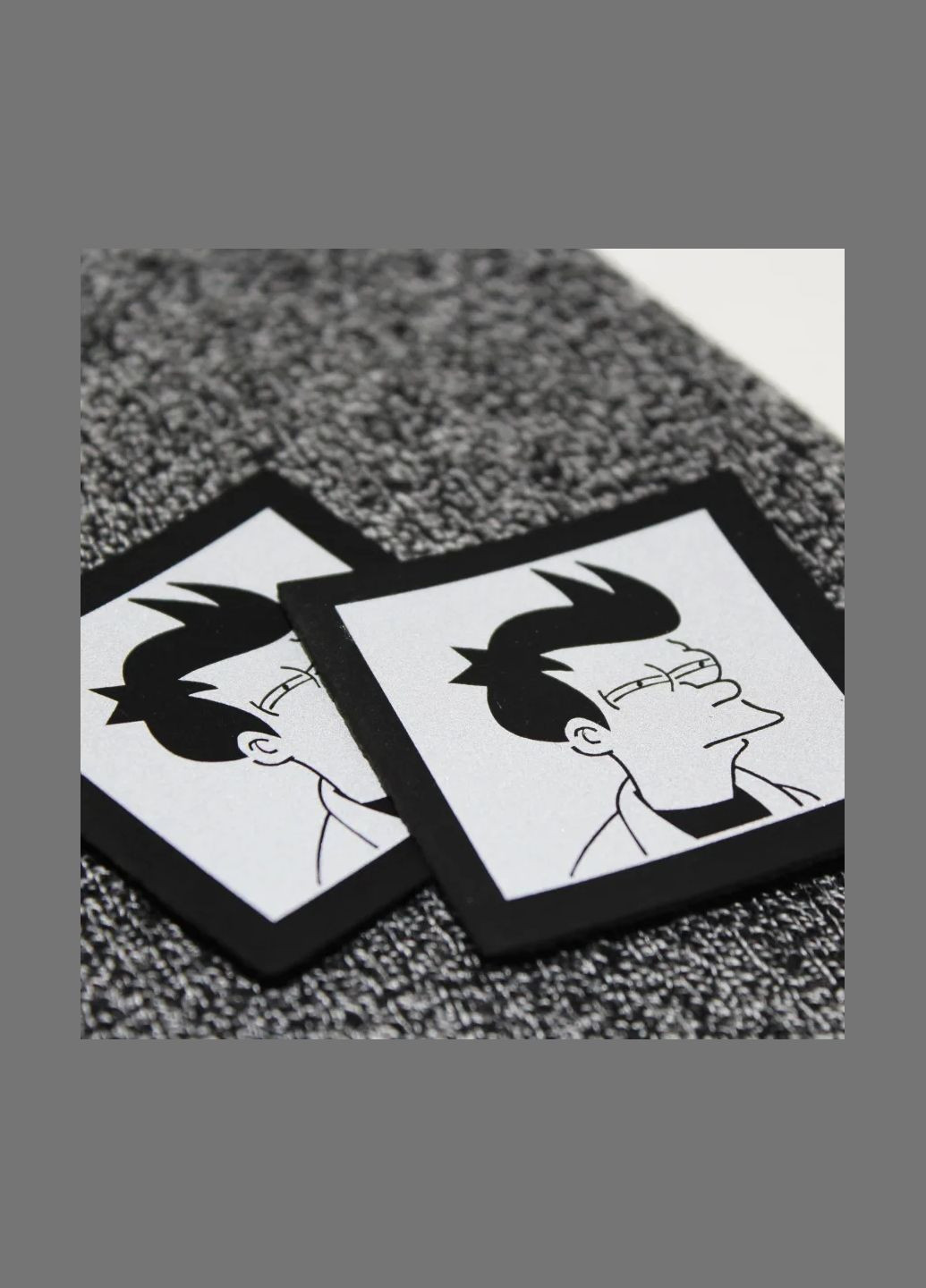 Нашивка світловідбивна "Фрай" футурама (4381) No Brand (335811933)