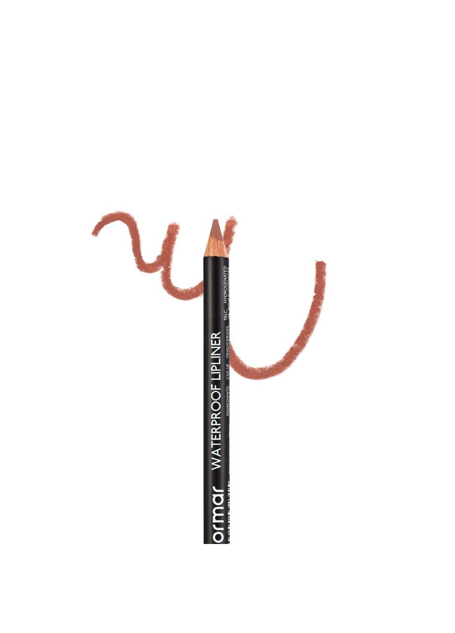 Олівець для губ Waterpoof Lipliner водостійкий № 243 Каштаново-коричневий Hot Cocoa Flormar (351851630)