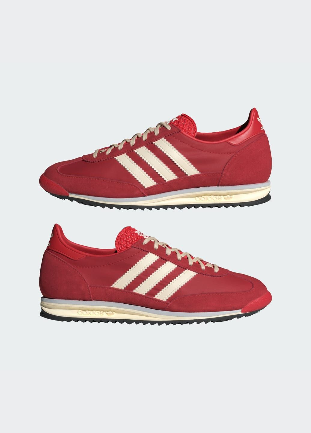 Кроссовки SL72 OG adidas красные всесезоны (348782600)