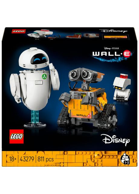Конструктор Disney and Pixar ВОЛЛ·И и Ева (43279) Lego (369941049)
