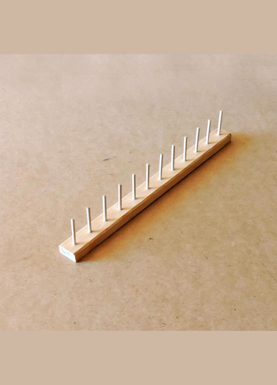 Органайзер для ниток з дерева Флок 12 (НТК-120400) No Brand (328911913)