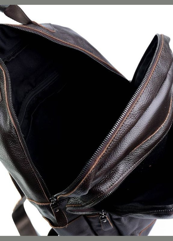 Жіночий шкіряний рюкзак коричневий No Brand (292557741)