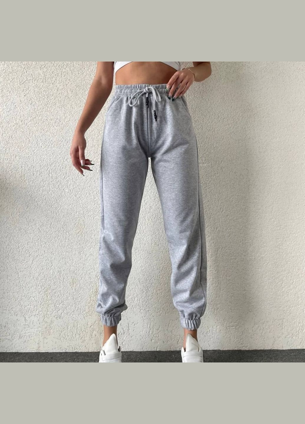 Жіночі ТЕПЛІ спортивні штани джоггери на флісі Nositi (303628005)