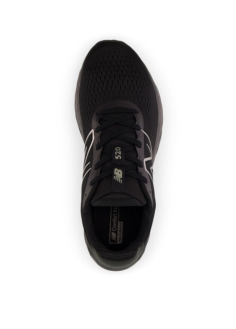 Чорні всесезон чоловічі кросівки m520la8 чорний тканина New Balance