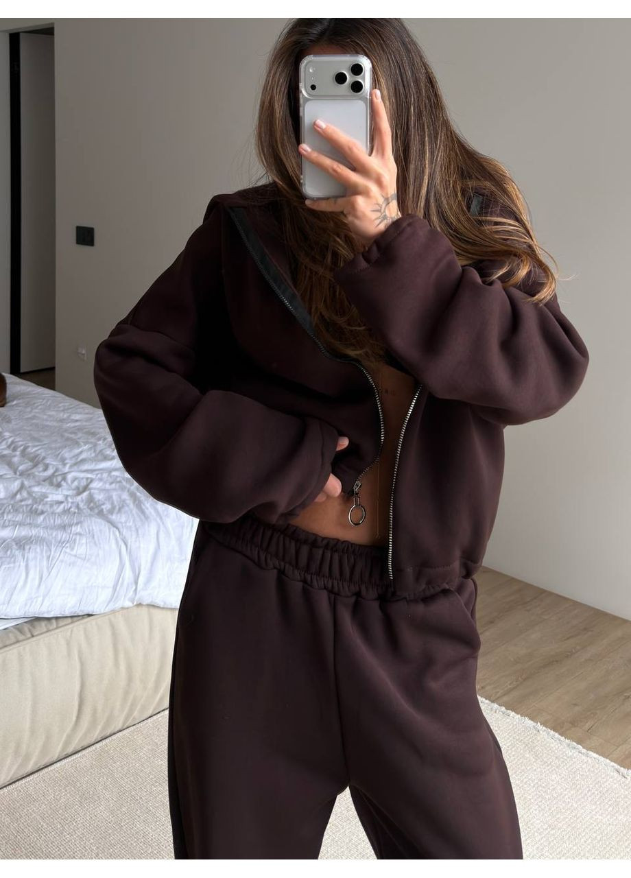 Костюм с объемными худыми и прямыми брюками — ЗАМЕР В ОПИСАНИИ GD/GL Модний простір (370601717)