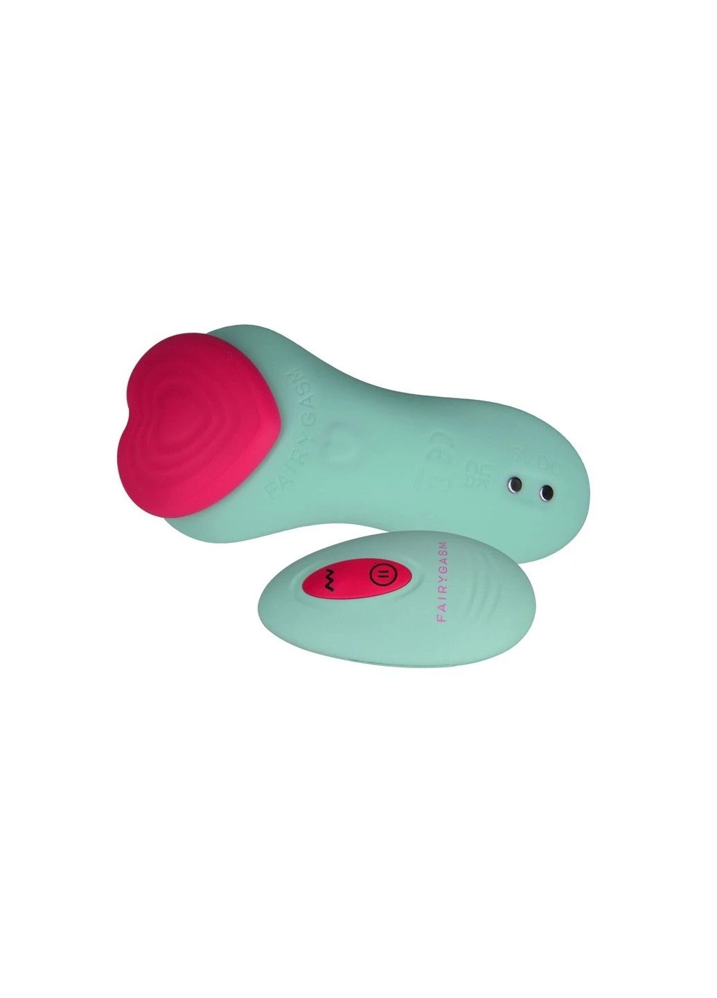 Вібратор у трусики HeartGem green на магніті FairyGasm (316253832)