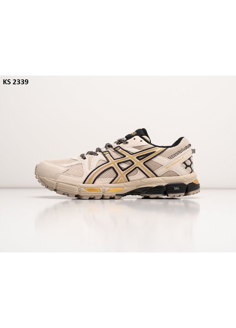 Бежевые демисезонные кроссовки мужские asics gel-kahana 8 beige асикс гель кахано No Brand