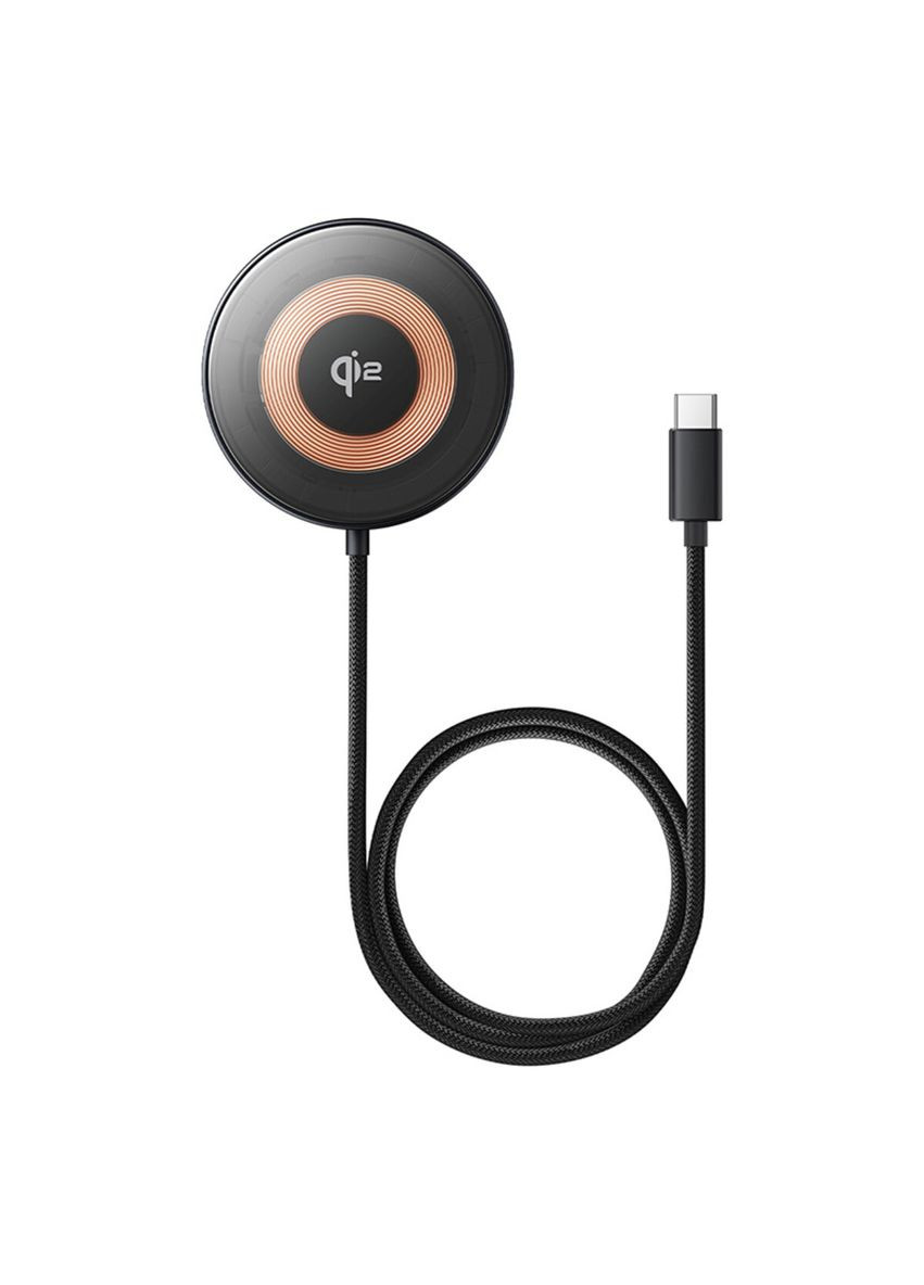 Бездротовий зарядний пристрій Simple Mini4 Magnetic Wireless Charging Stand Qi2 15W Universal Explorer Edition Cosmic Black Baseus Simple Mini4 Qi2 Universal (362212202)