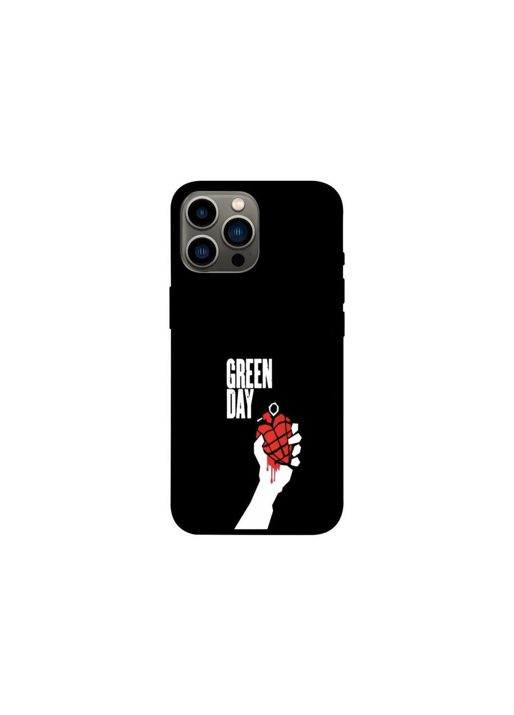 Чехол на Apple iPhone 13 Pro Max (6.7") Green Day logo Frontalka (361092459)