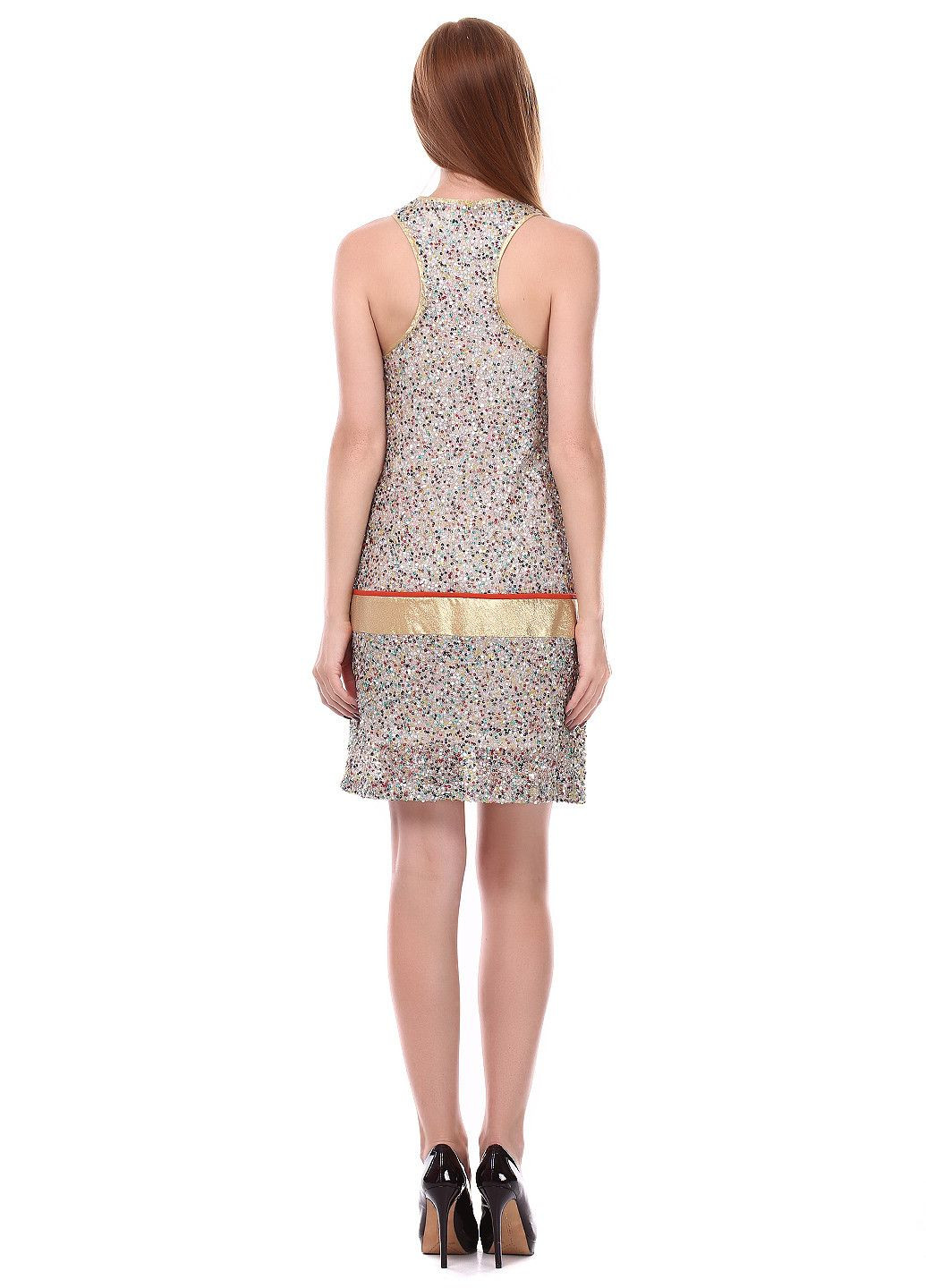 Золотий повсякденний сукня золотий Ella Luna