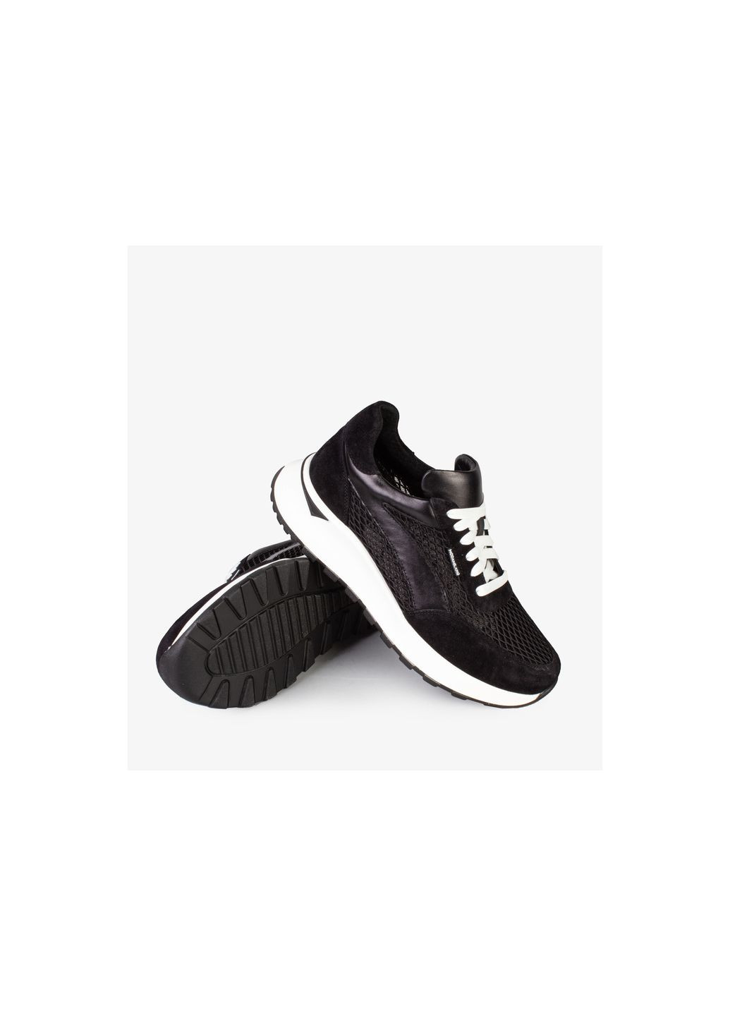 Кроссовки женские бренда 8200630_(1) ModaMilano чёрные демисезоны (300073338)