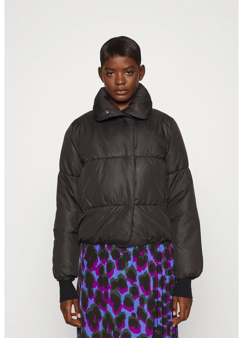 Черная демисезонная куртка Steffen Schraut